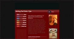 Desktop Screenshot of anthonypaulsalonspa.com